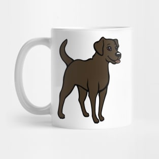 Chocolate Labrador Retriever Mug